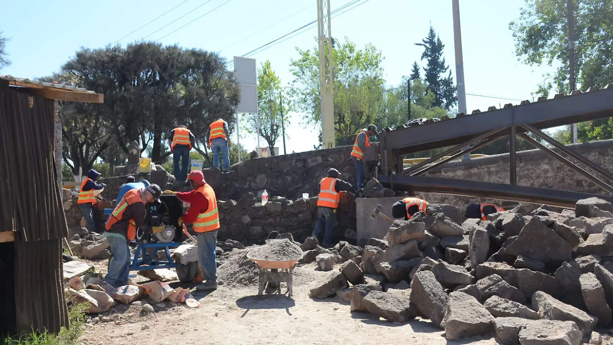 Los trabajos de construcción se reactivaron la semana pasada.