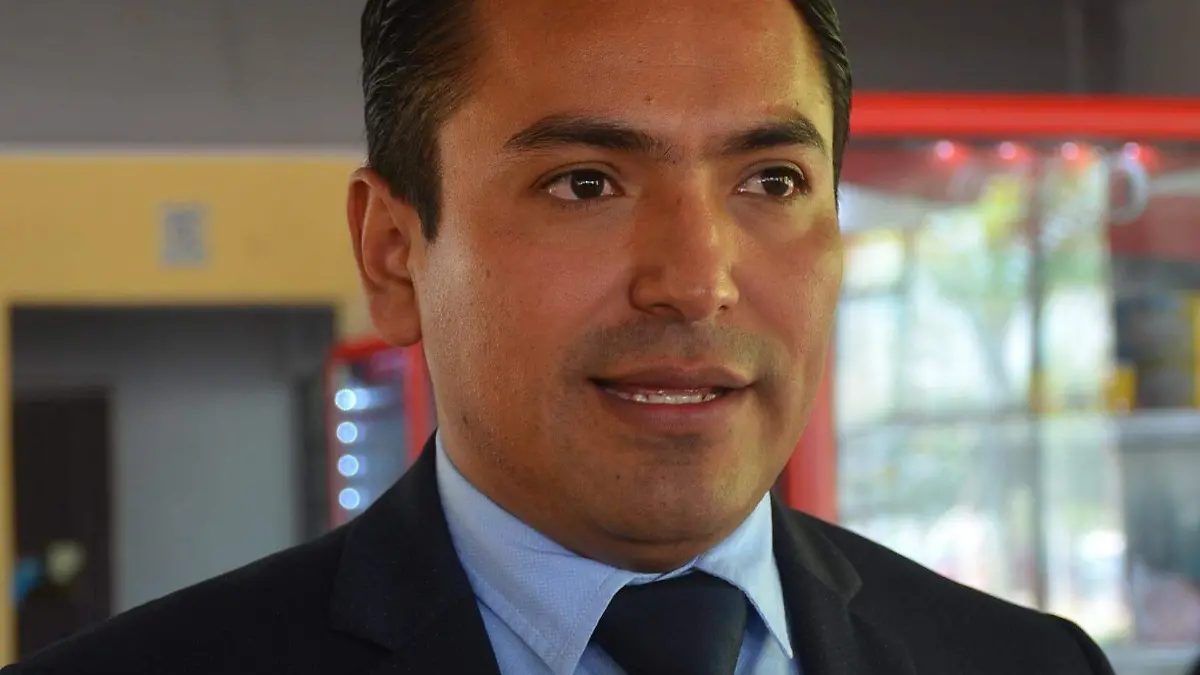 Amarildo Bárcenas Reséndiz, presidente municipal de Pedro Escobedo. Foto Luis Luévanos