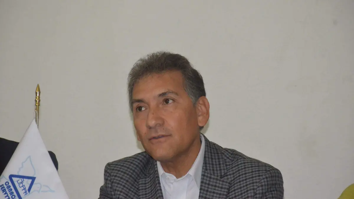 Delegado nacional de Nafin en el estado, José Luis García Haro. Foto Luis Luévanos