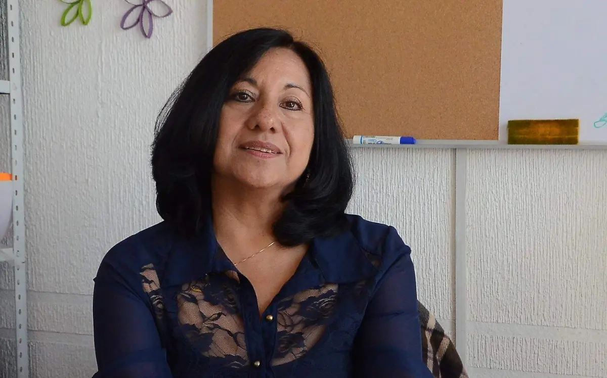 Titular de la Coordinación Municipal de Salud en Pedro Escobedo, Laura Elena Rentería Huerta. Foto Jacob Cabello