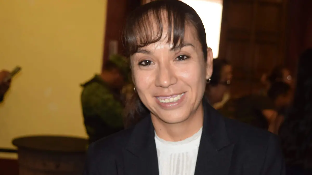 Celia Guadalupe Rojas Flores, regidora de la Comisión de la Mujer.