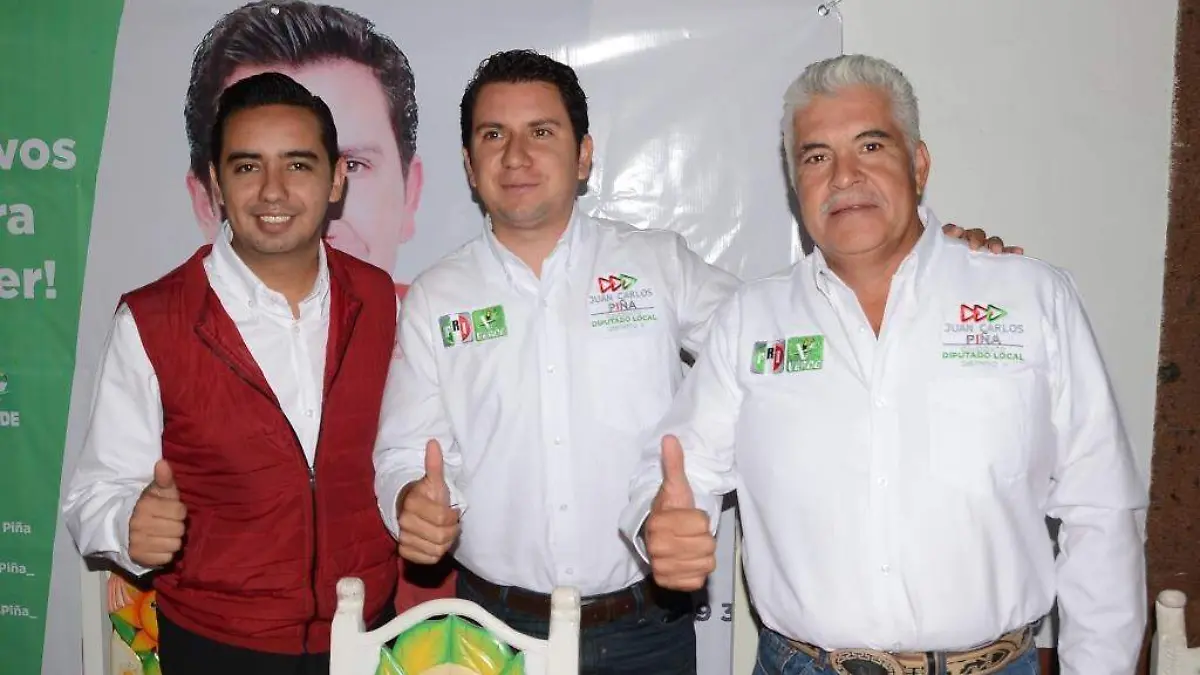 Juan Carlos Piña, candidato del PRI a diputado local por el X Distrito, anunció el