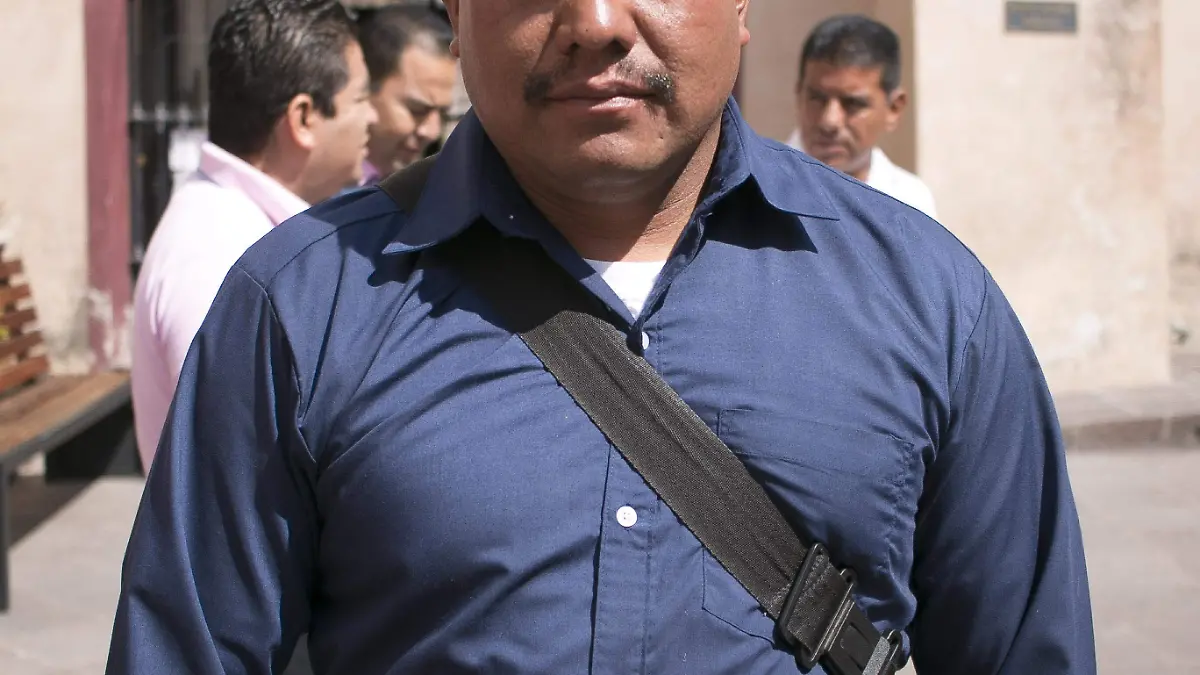 Jorge Rincón Tinajero, director de la Policía Municipal de Amealco de Bonfil.