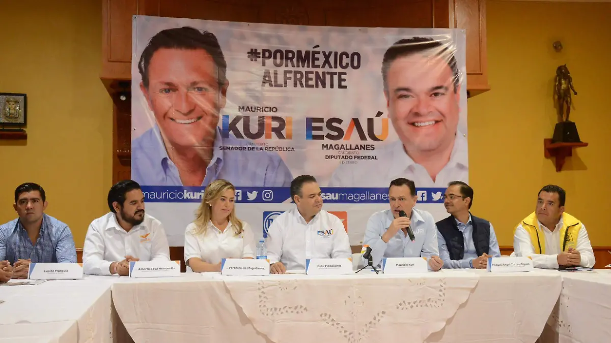 Candidatos de Por México al Frente arrancaron campaña en San Juan del Río.