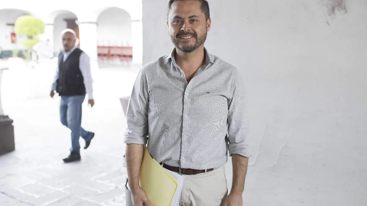 Jesús Mejía Cruz, regidor presidente de la Comisión de Comercio del Ayuntamiento