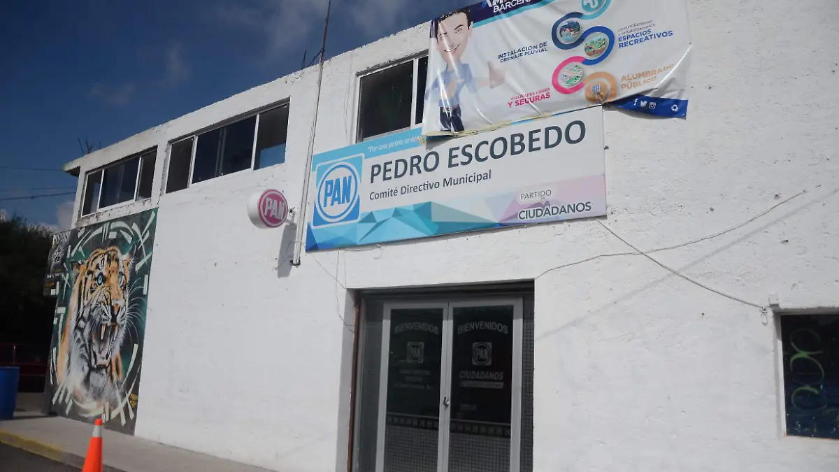 El PAN de Escobedo pretende dejar de pagar renta por concepto de sus oficinas. Foto Jacob Cabello