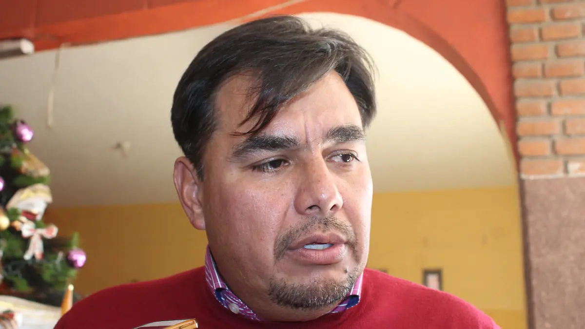 Juan Alvarado Navarrete, coordinador organizacional del Movimiento de Regeneración Nacional (Morena).