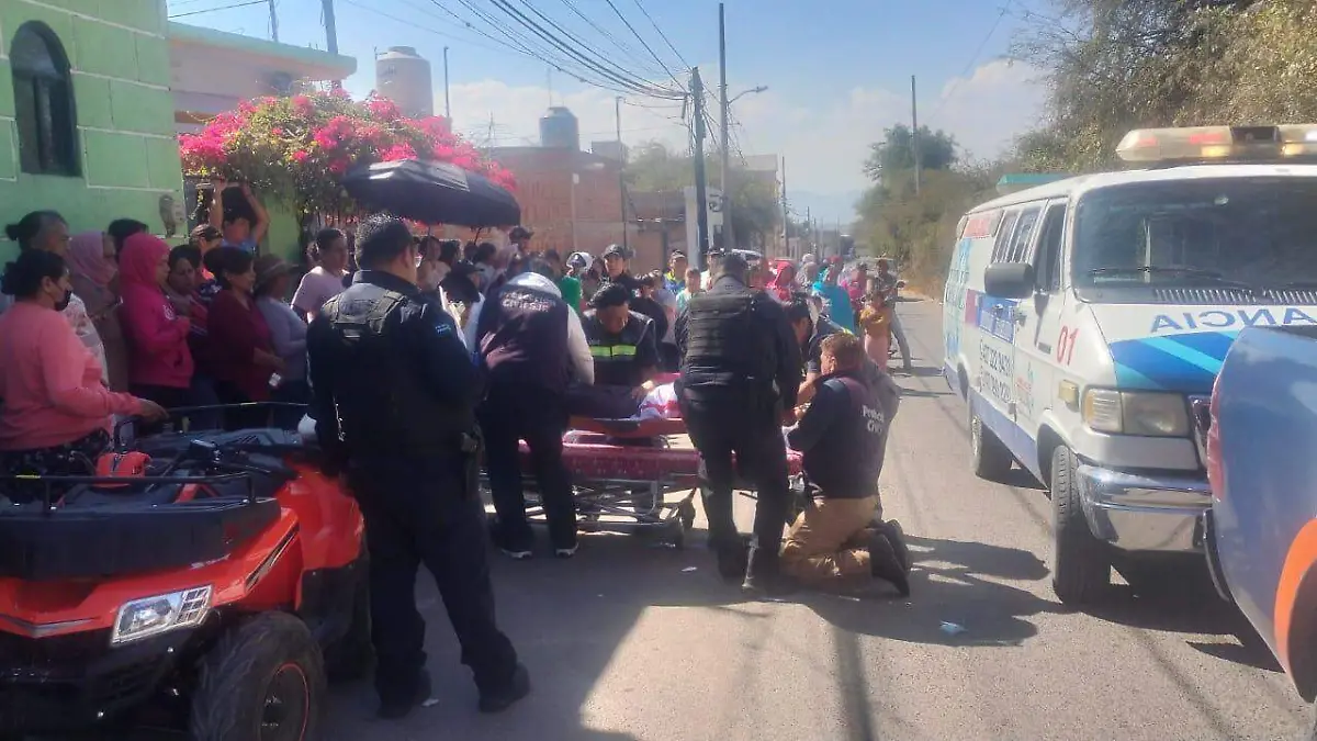 Acudieron cuerpos de emergencia