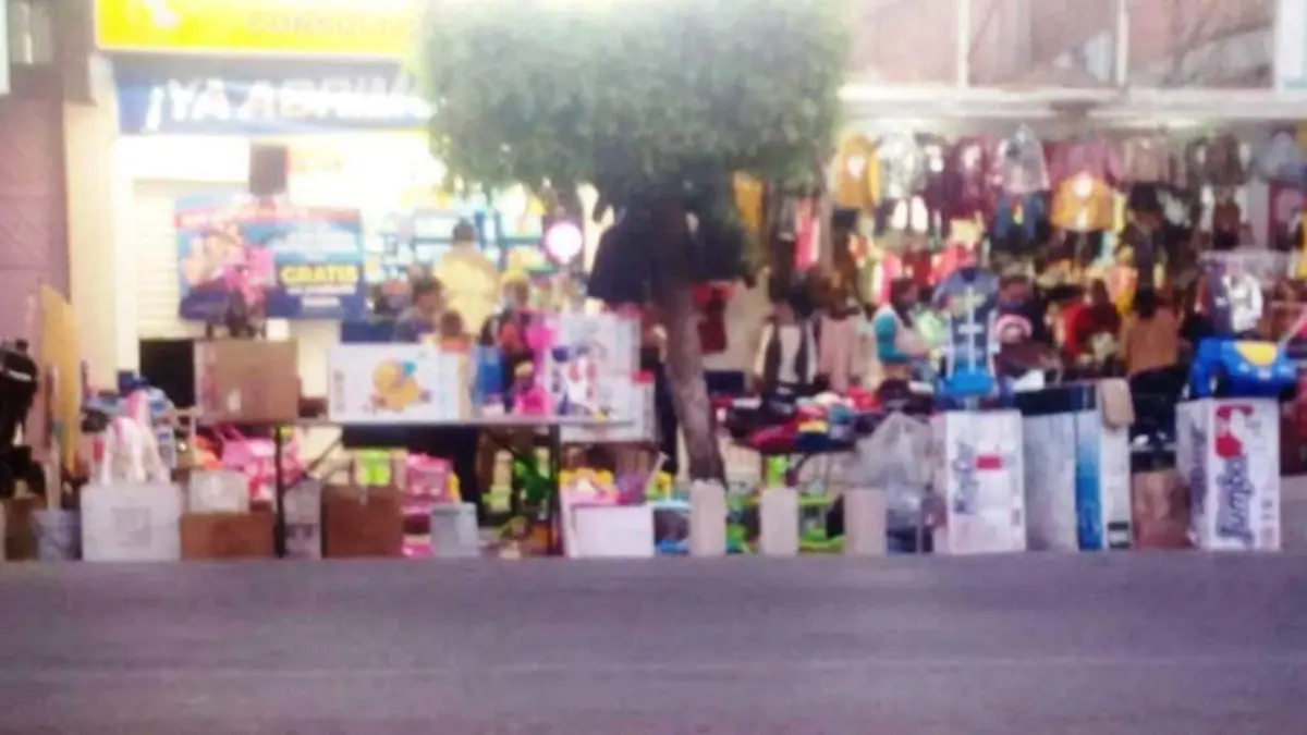 Comerciantes consideran que hay favoritismo en aplicación de lineamientos sanitarios.  Cortesía U. Comerciantes Establecidos Pedro Escobedo.