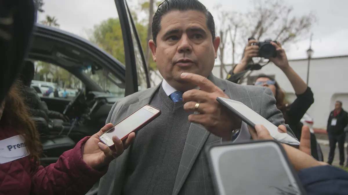José Antonio Ortega Cerbón, presidente del Tribunal de Justicia del estado de Querétaro. Foto César Ortiz. El Sol de San Juan del Río.