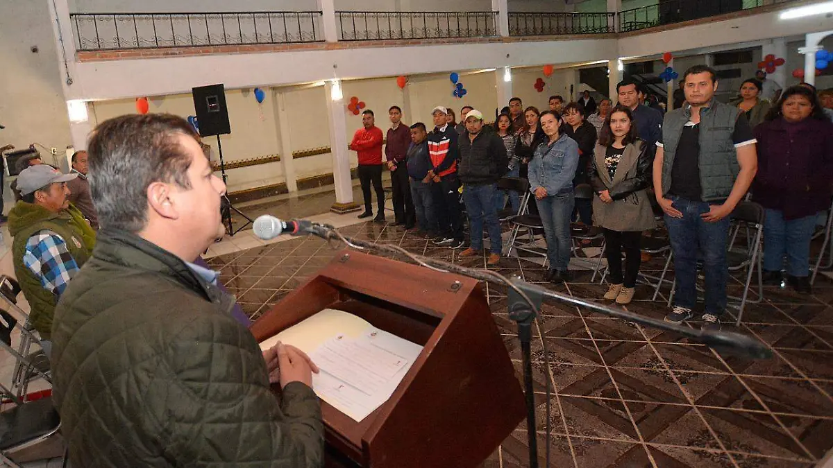 Los integrantes del patronato