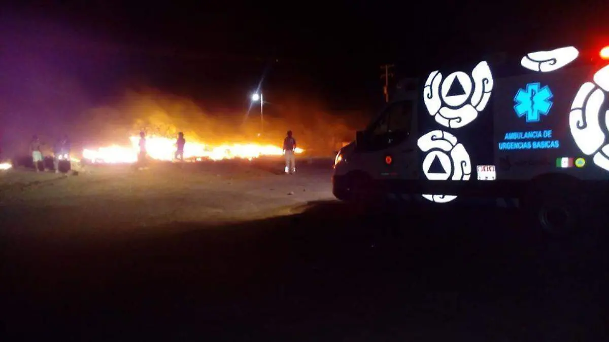 23 ABR EL FUEGO ARRASO