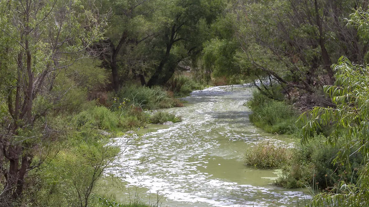 San Juan es responsable de contaminación del río que afecta también a Tequisquiapan.  Foto César Ortiz.