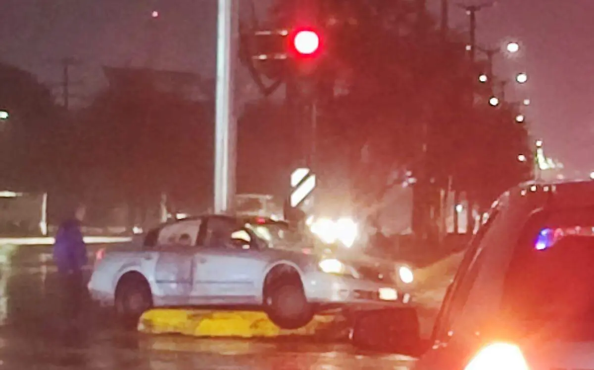 accidente por lluvias