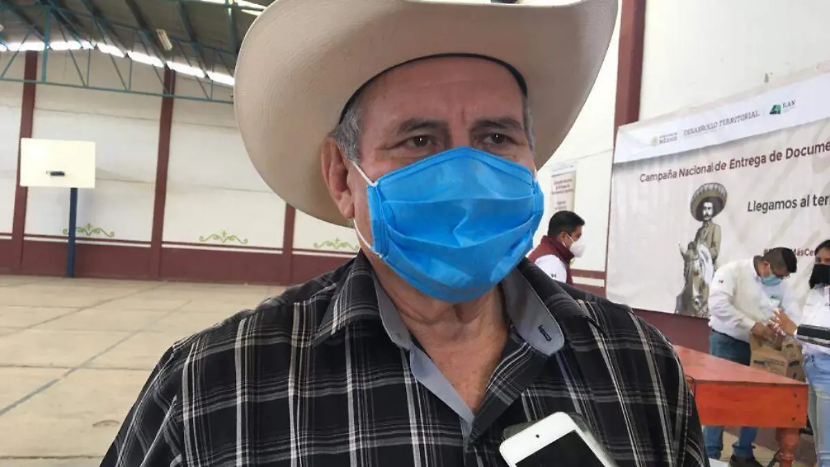 Fidencio Romero Mart_nez, presidente de la Uni_n de Ejidos, Adolfo L_pez Mateos