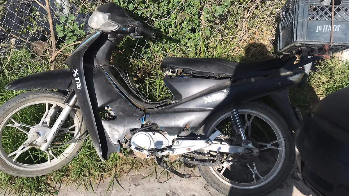 10 OCT LA MOTO FUE ROBADA EN