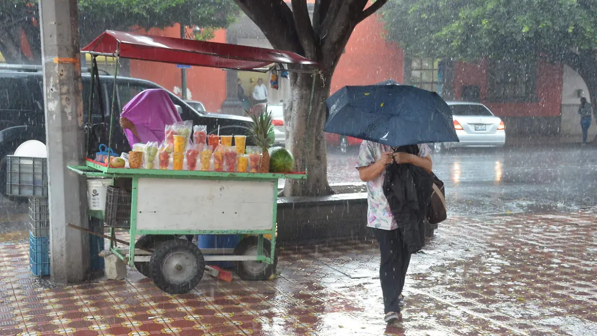 Se pronostica chubascos con lluvias puntuales fuertes las próximas horas para gran parte