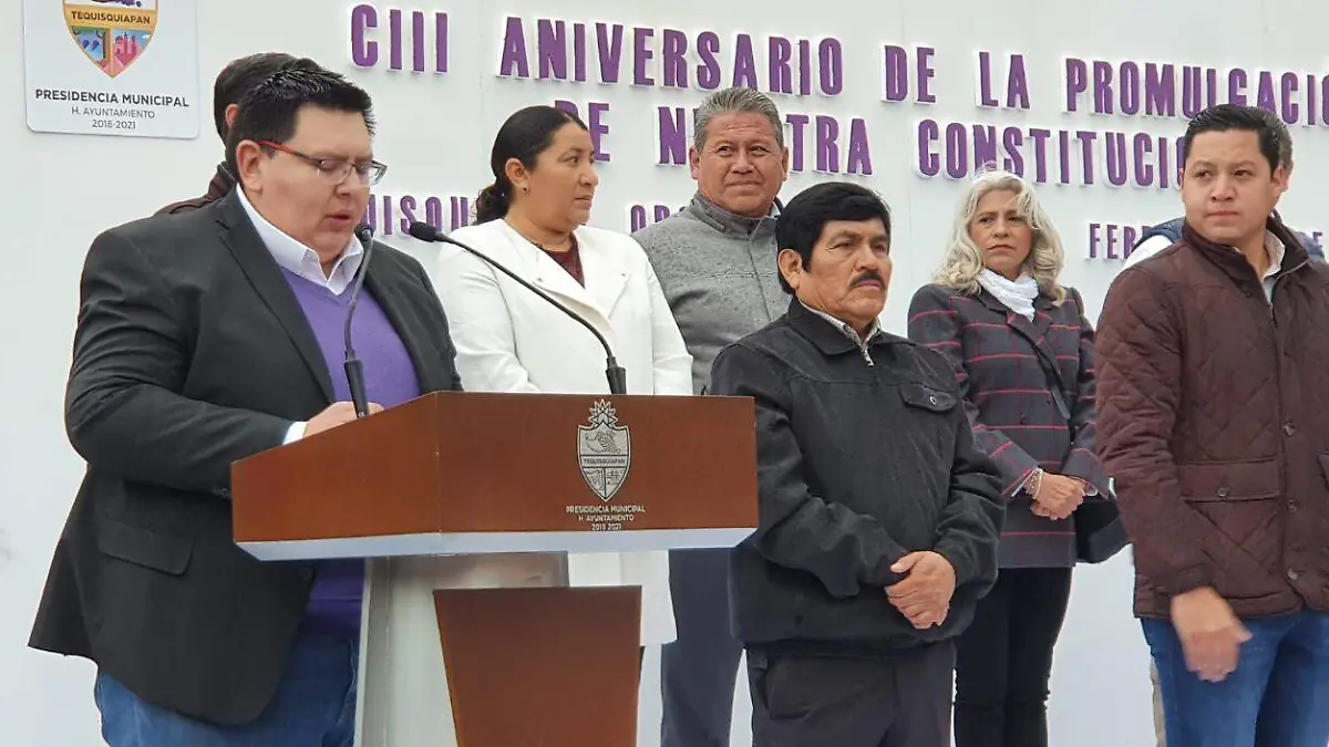 El secretario general del Ayuntamiento de Tequisquiapan, Mario Dorantes Nieto, encabezo