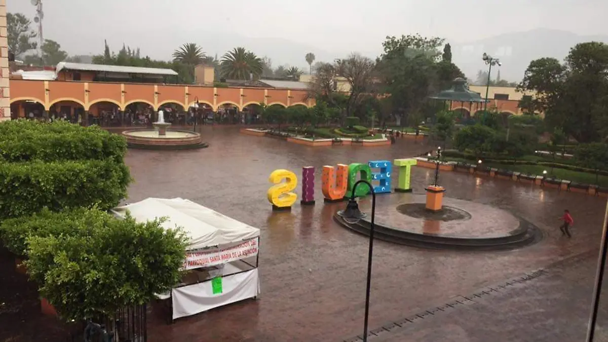 La granizada registrada el martes en Tequisquiapan no ocasion_ afectaciones.