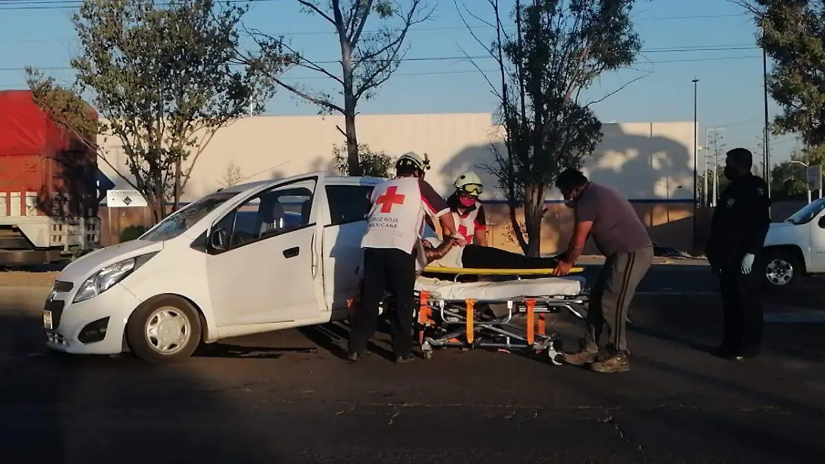 Accidente en Pasreo Central 2