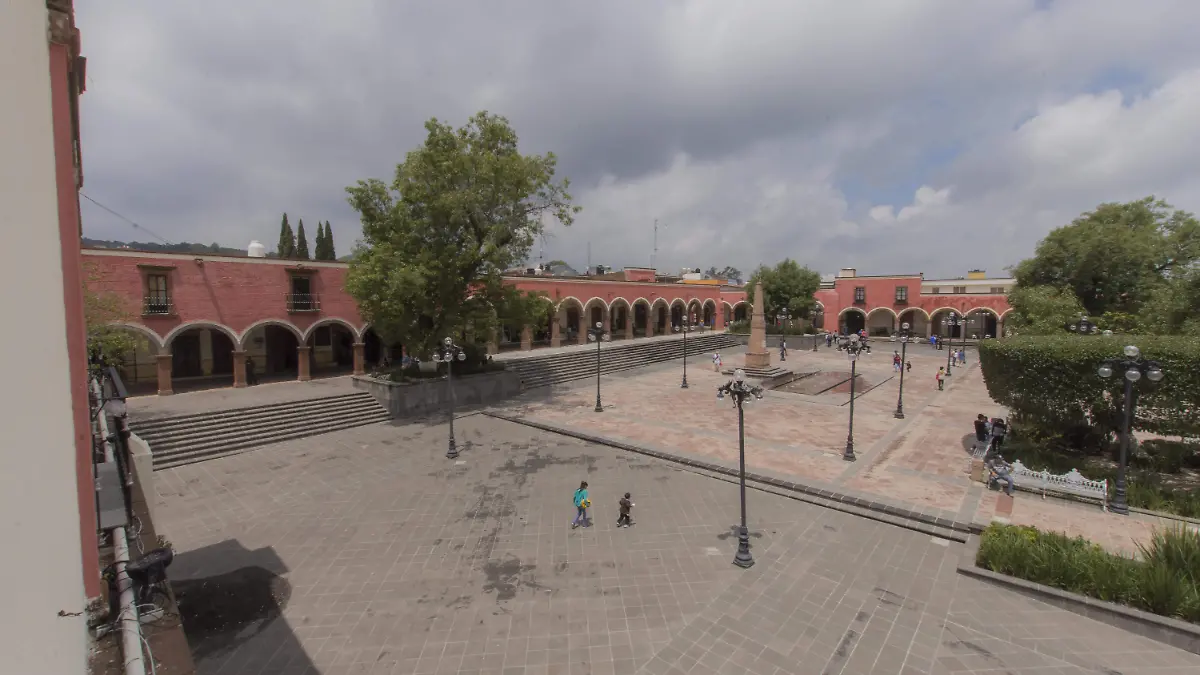Analizan diferentes obras de desarrollo de Amealco de Bonfil. Foto César Ortiz. El Sol de San Juan del Río.