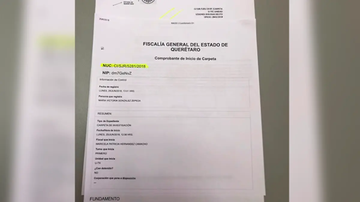 denuncia