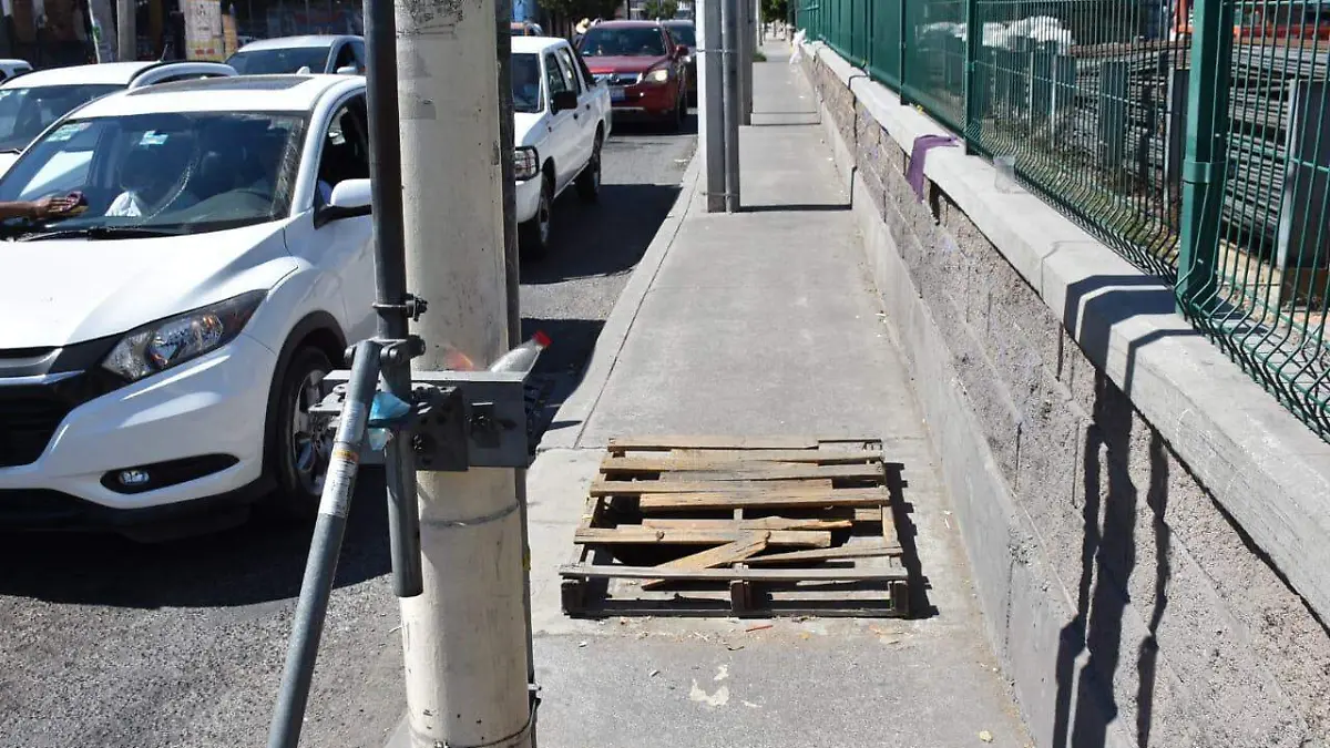 Alcantarillas sin tapa