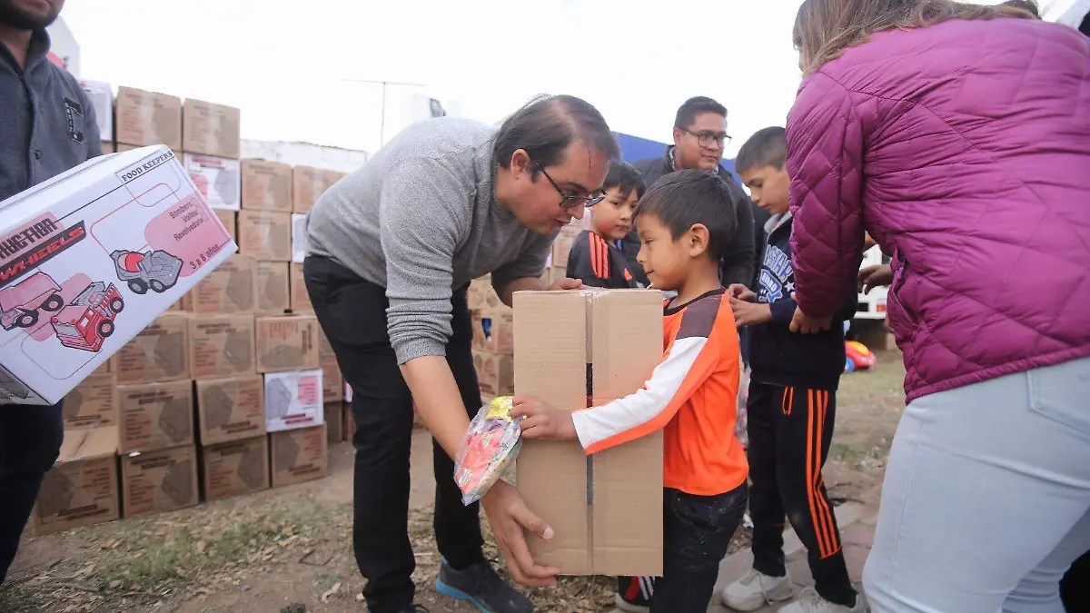 Durante la visita