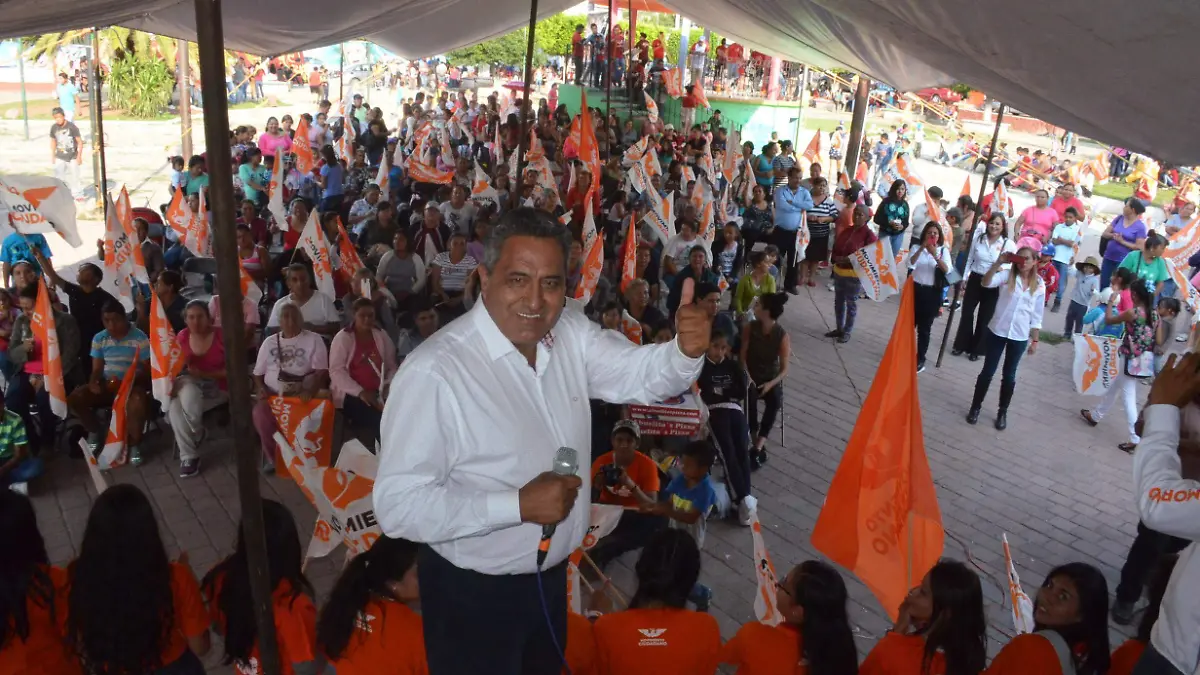 Paulino Moreno cerró campaña en la comunidad de La Estancia y se comprometió a  rescatar las tradiciones de la zona rural del municipio.