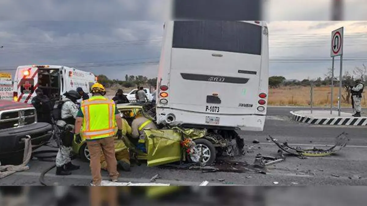 fuerte accidente
