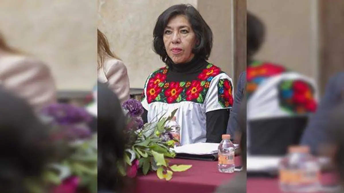Susana Águila Flores, regidora que preside la Comisión de Grupos Vulnerables y Asuntos Indígenas en el Ayuntamiento de San Juan del Río. Foto César Ortiz1