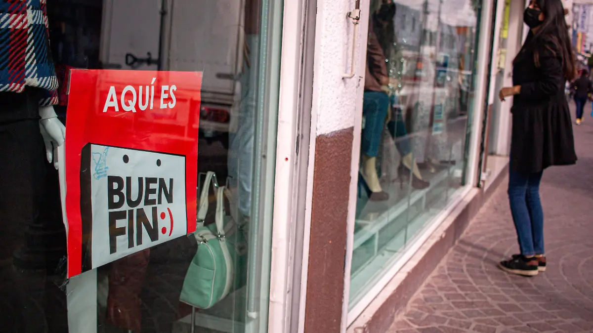 Buen panorama originó Buen Fin en los comercios establecidos, aseguró titular de la Canaco.  Constanza Escamilla.