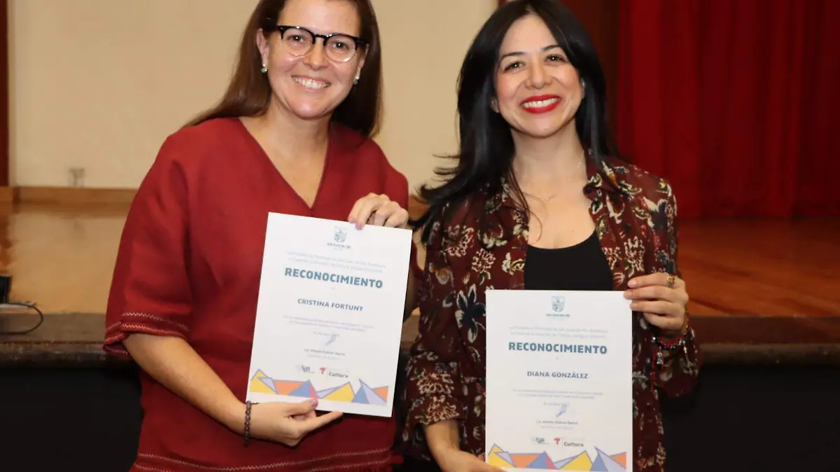 FOTO PRINCIPAL SJR La Dirección de cultura les dio su reconocimiento