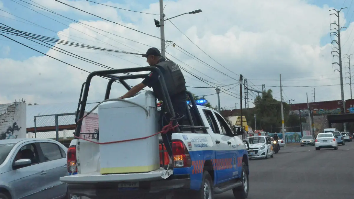 Gracias a la denuncia fue como se dio la captura.  Foto Luis Luévanos.