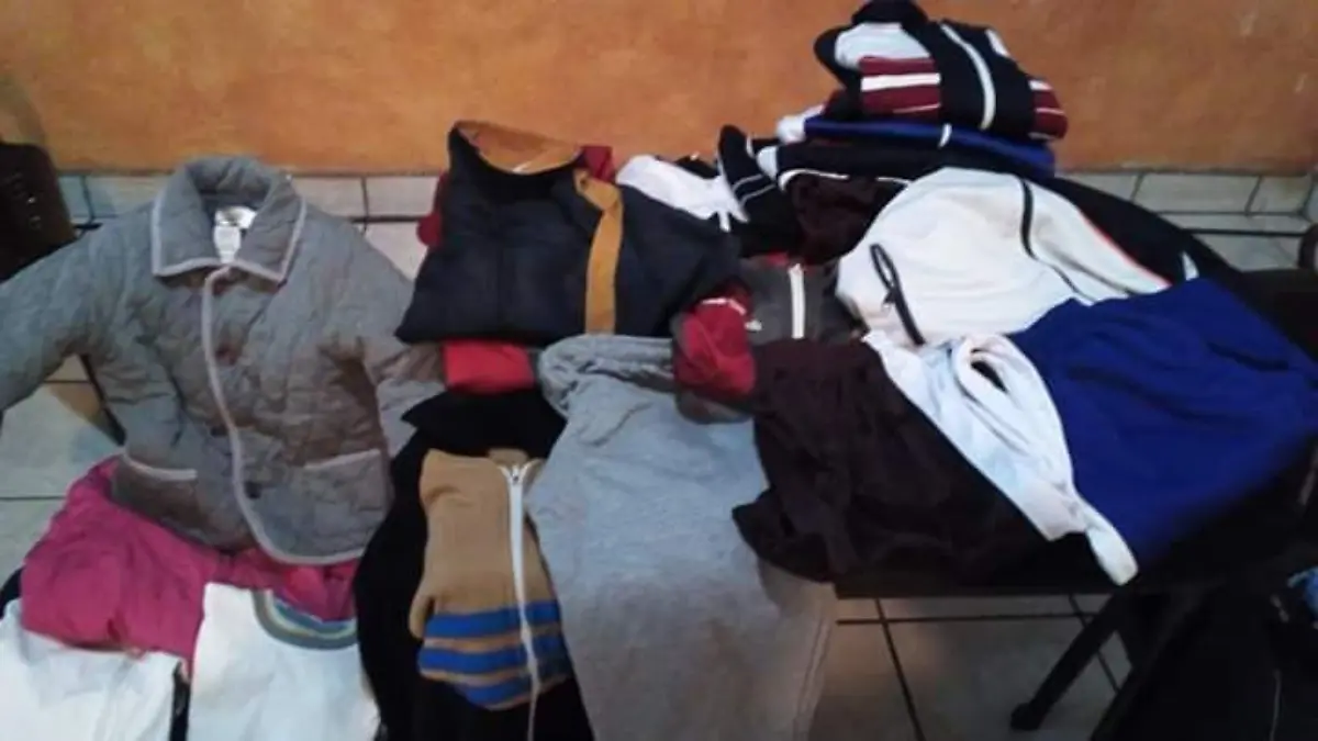 La Fundación Zuriel A.C., puso en marcha una campaña para recolectar ropa de invierno