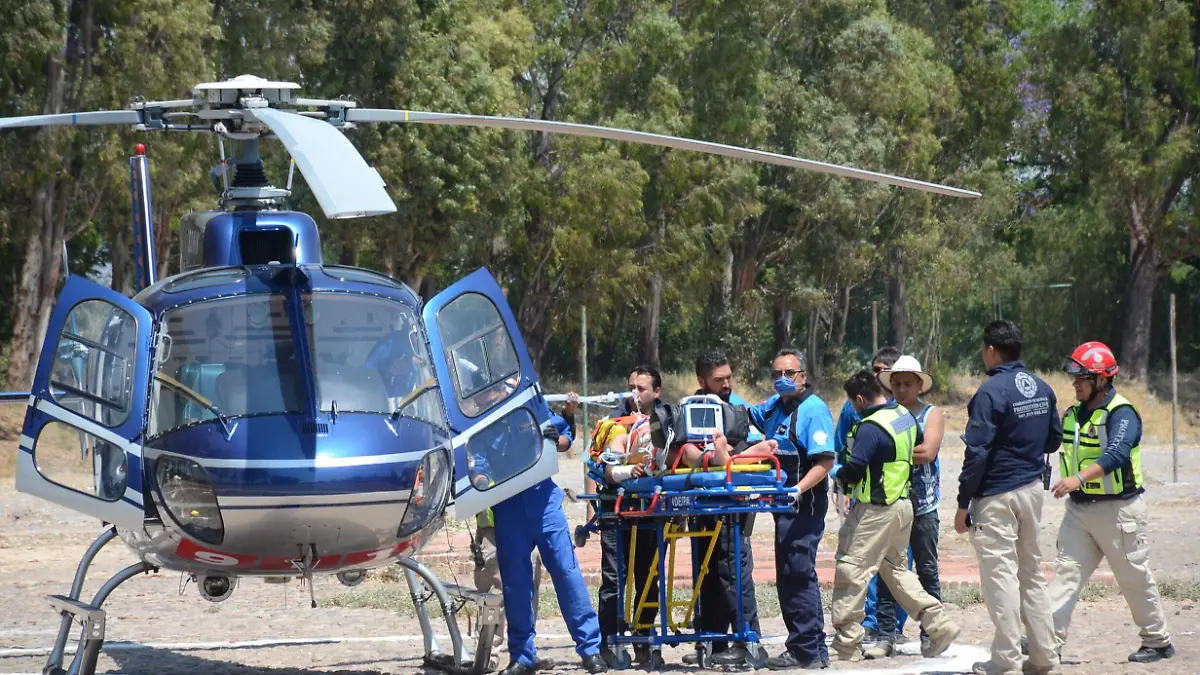 28 ABRIL. Una de las víctimas
