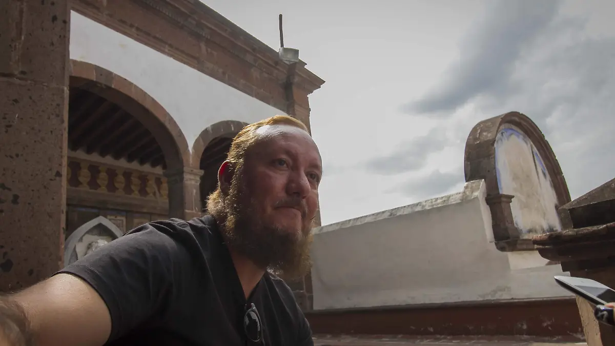 Ubaldo Neftal_ S_enz B_rcenas, cronista honor_fico del municipio de San Juan del R_o.  Foto C_sar Ortiz  El Sol de San Juan del R_o