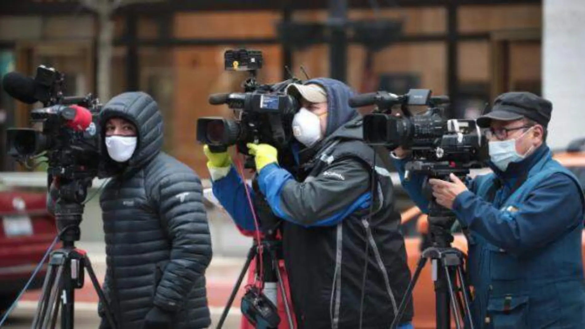 Periodistas-AFP