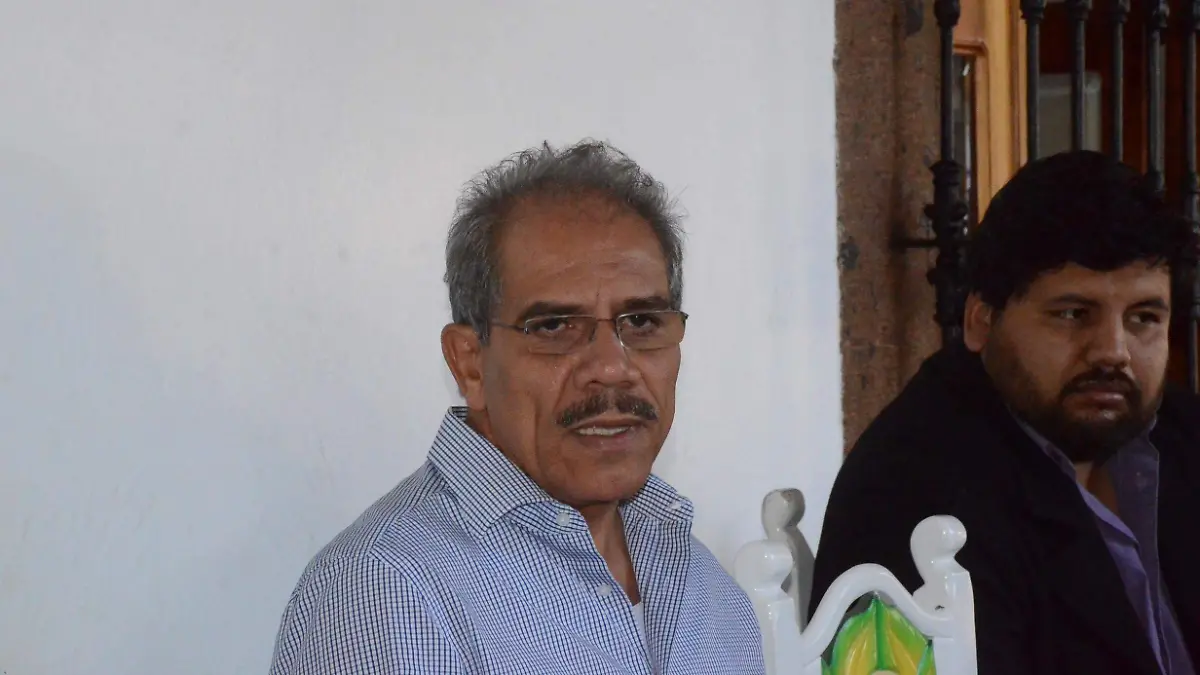 Jerónimo Gurrola Grave, líder de Movimiento Antorchista de Querétaro.  Foto Luis Luévanos.