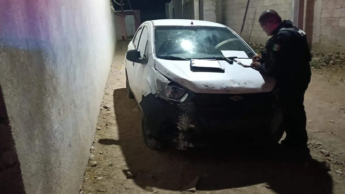 SJR POLI EL CARRO FUE UBICADO