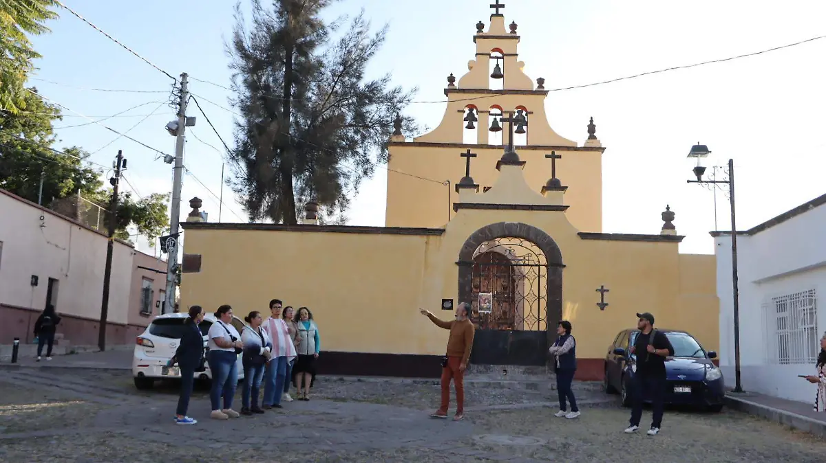 FOTO PRINCIPAL SJR Se conocio la historia del templo del calvario
