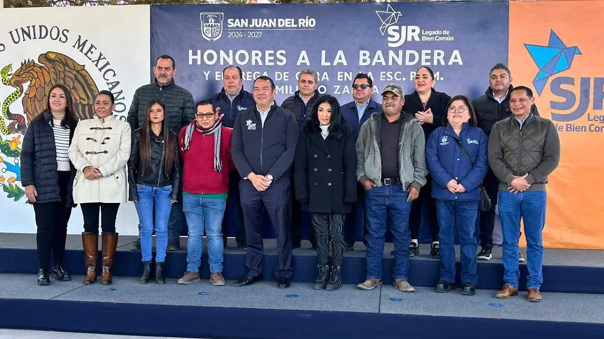 Realizaron honores 