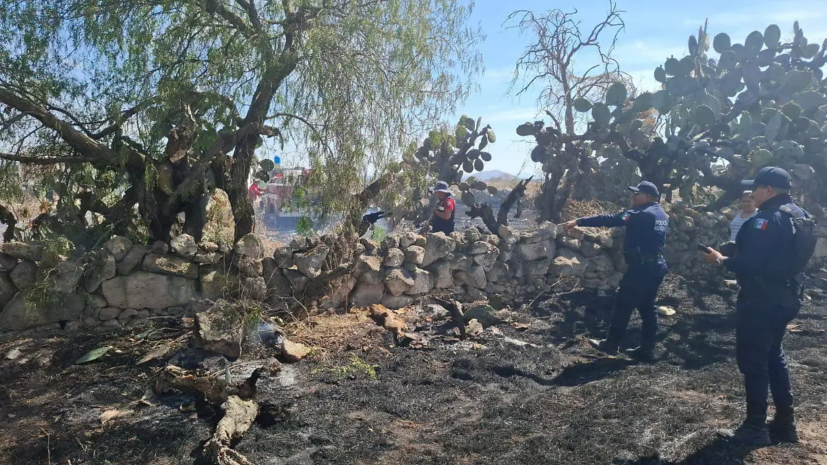 Incendio Huichapan