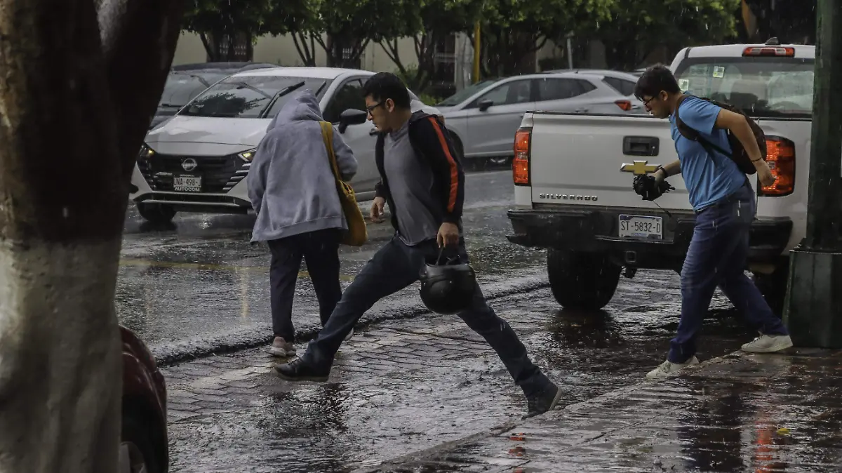 Rápidamente el agua
