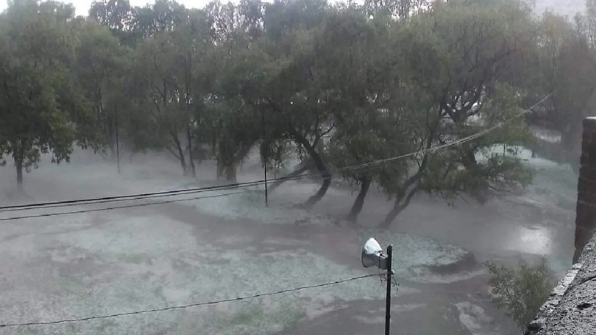 La granizada en la zona sur del estado no generó daños graves y los drenes funcionaron adecuadamente, expuso el titular de PC en la entidad.