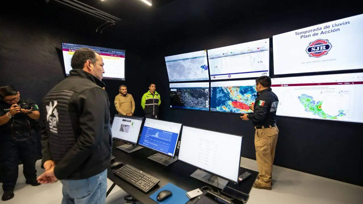 sjr Les mostraron el panorama