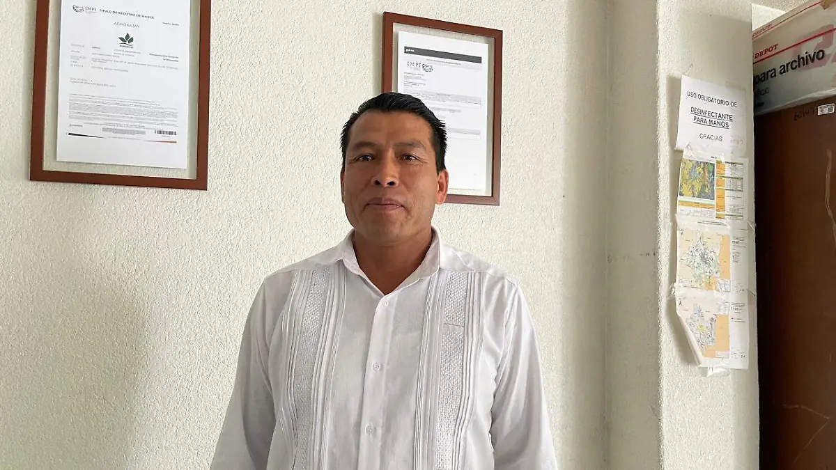 Adrián Miranda Bárcenas secretario de Desarrollo Agropecuario de San Juan del Río