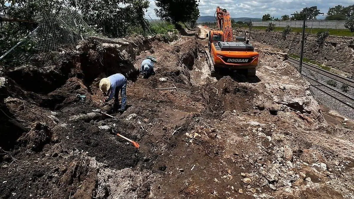 Los trabajos realizados por la empresa encargada de la obra 