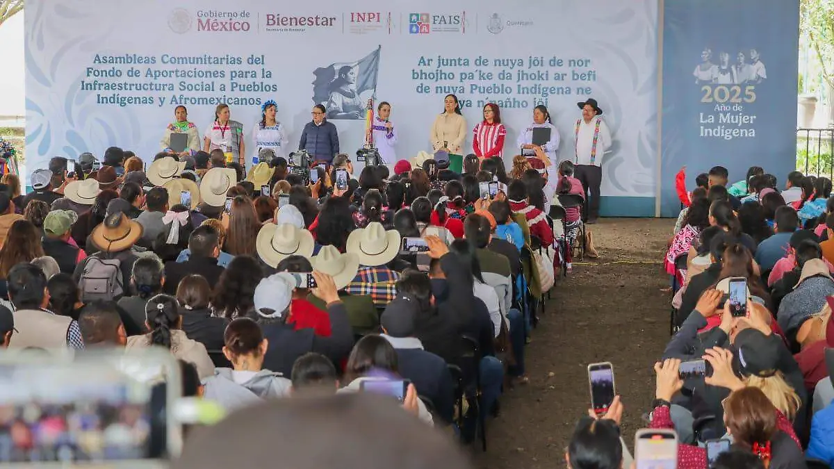 Claudia Sheinbaum visita Amealco