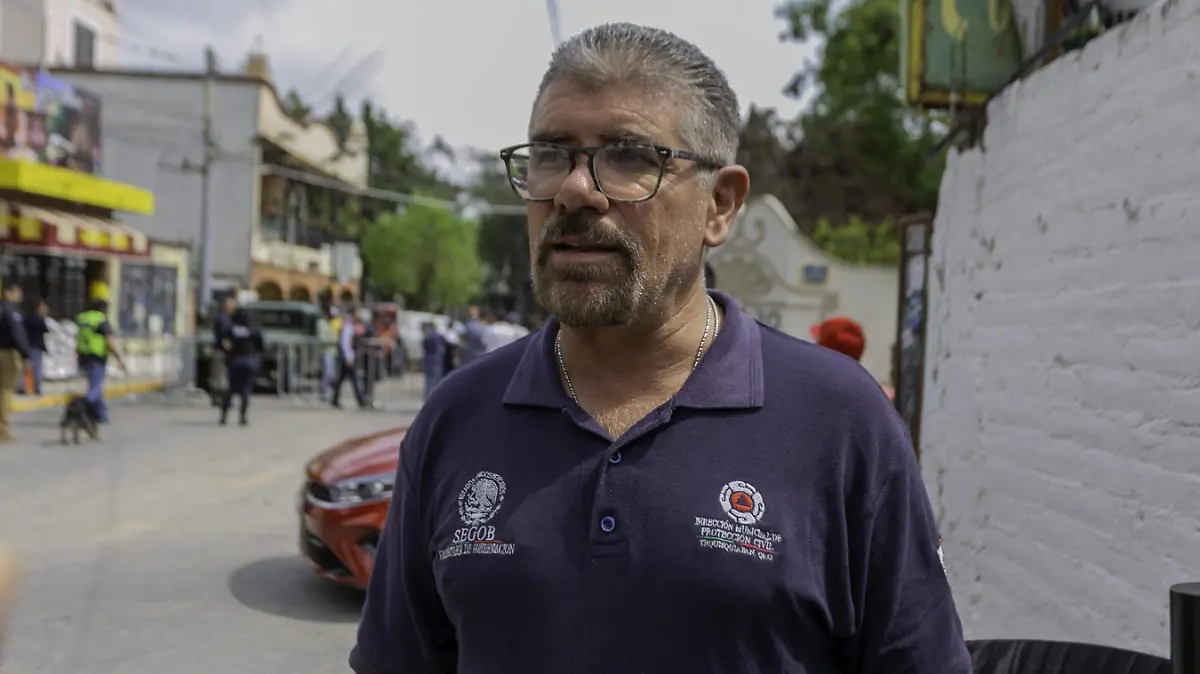 Hugo Arena Jácome, director de Protección Civil de Tequisquiapan
